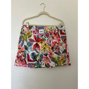 NWT RipSkirt Hawaii Wildflower Watercolor Floral Wrap Skirt XL Vacation Beach